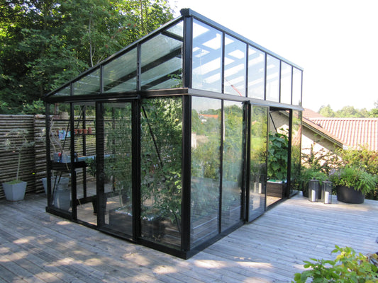 Palliser Modern Glass Greenhouse